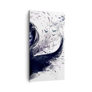 Obraz na płótnie - Demoniczna i piękna - 55x100 cm