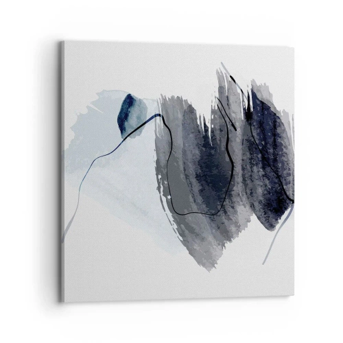 Obraz na płótnie - Intensywność i ruch - 70x70 cm