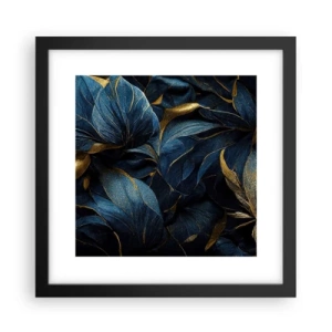 Plakat w czarnej ramie - Złotem podszyte - 30x30 cm