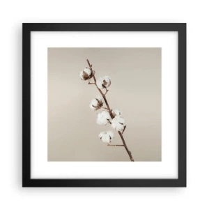 Plakat w czarnej ramie - U źródła miękkości - 30x30 cm