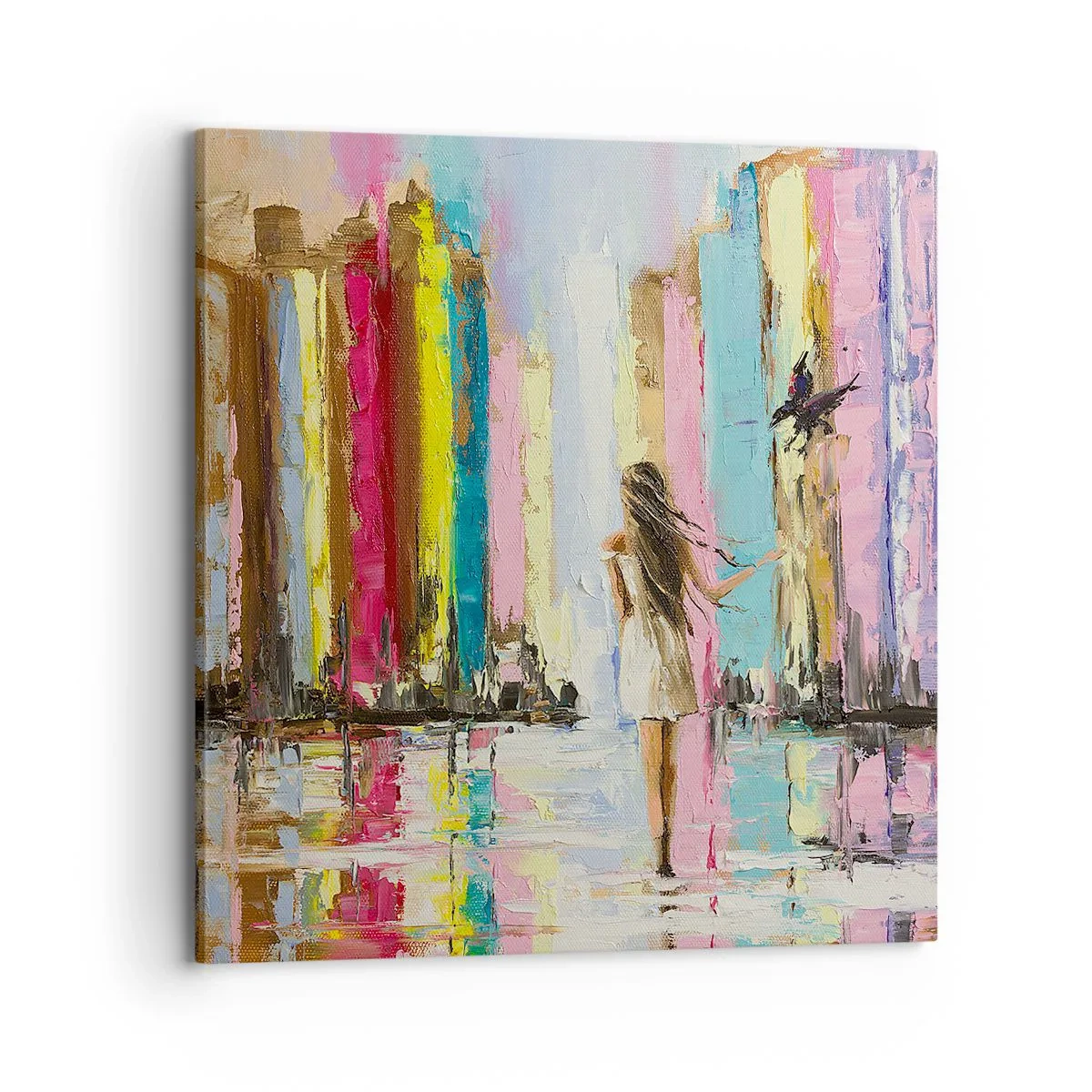 Obraz na płótnie - Idż za mną - 70x70 cm