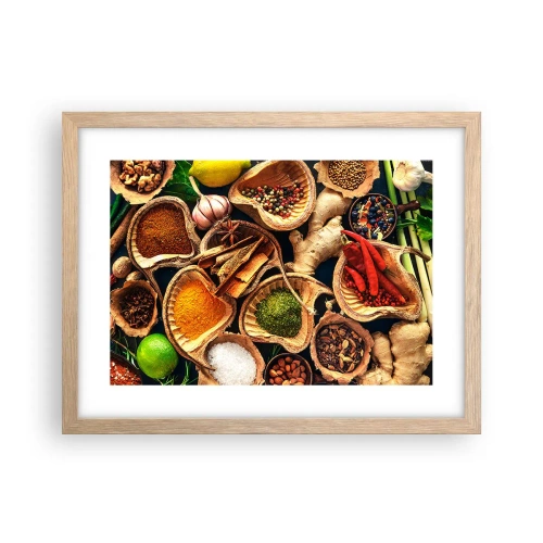 Plakat w ramie jasny dąb - Bierz, co chcesz - 40x30 cm