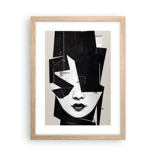 Plakat w ramie jasny dąb - Głęboko ukryte - 30x40 cm