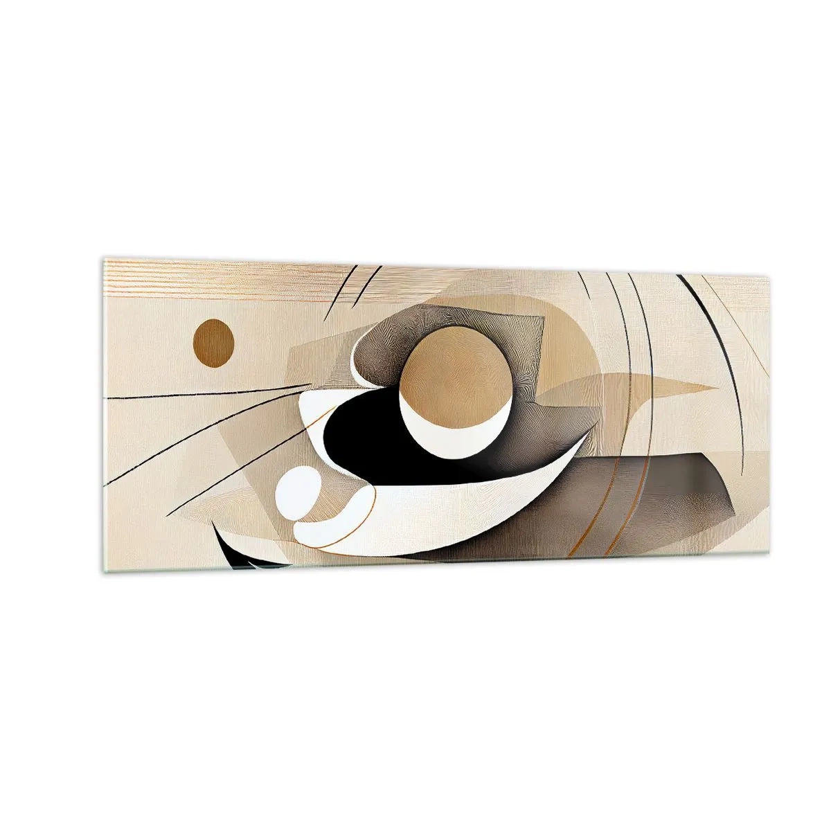 Obraz na szkle - Kompozycja: istota rzeczy - 100x40 cm