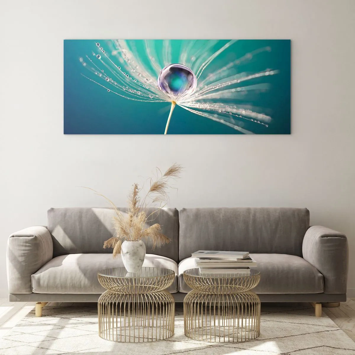 Obraz na szkle - Mistyczna chwila - 100x40 cm