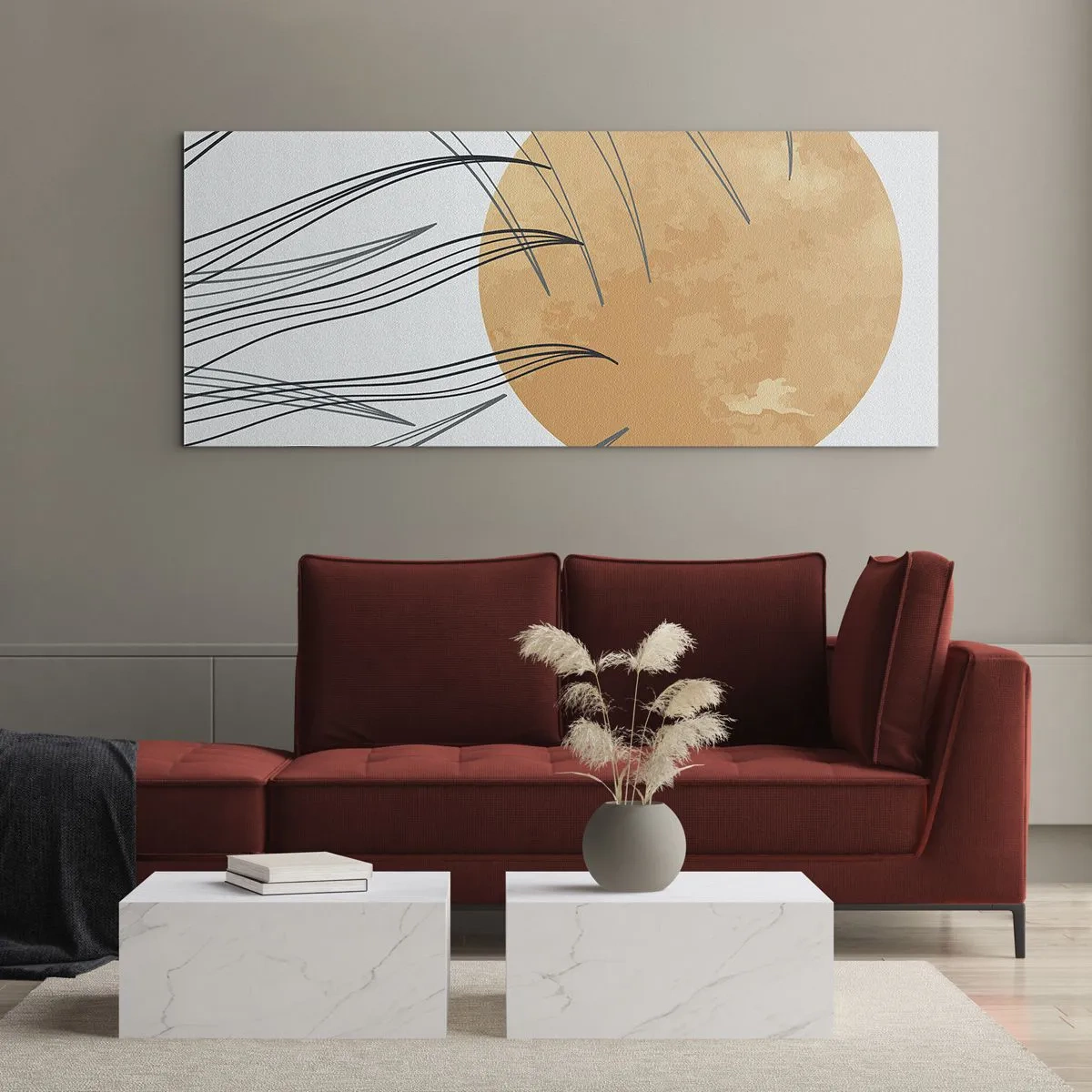 Obraz na szkle - Zawsze ku słońcu - 100x40 cm