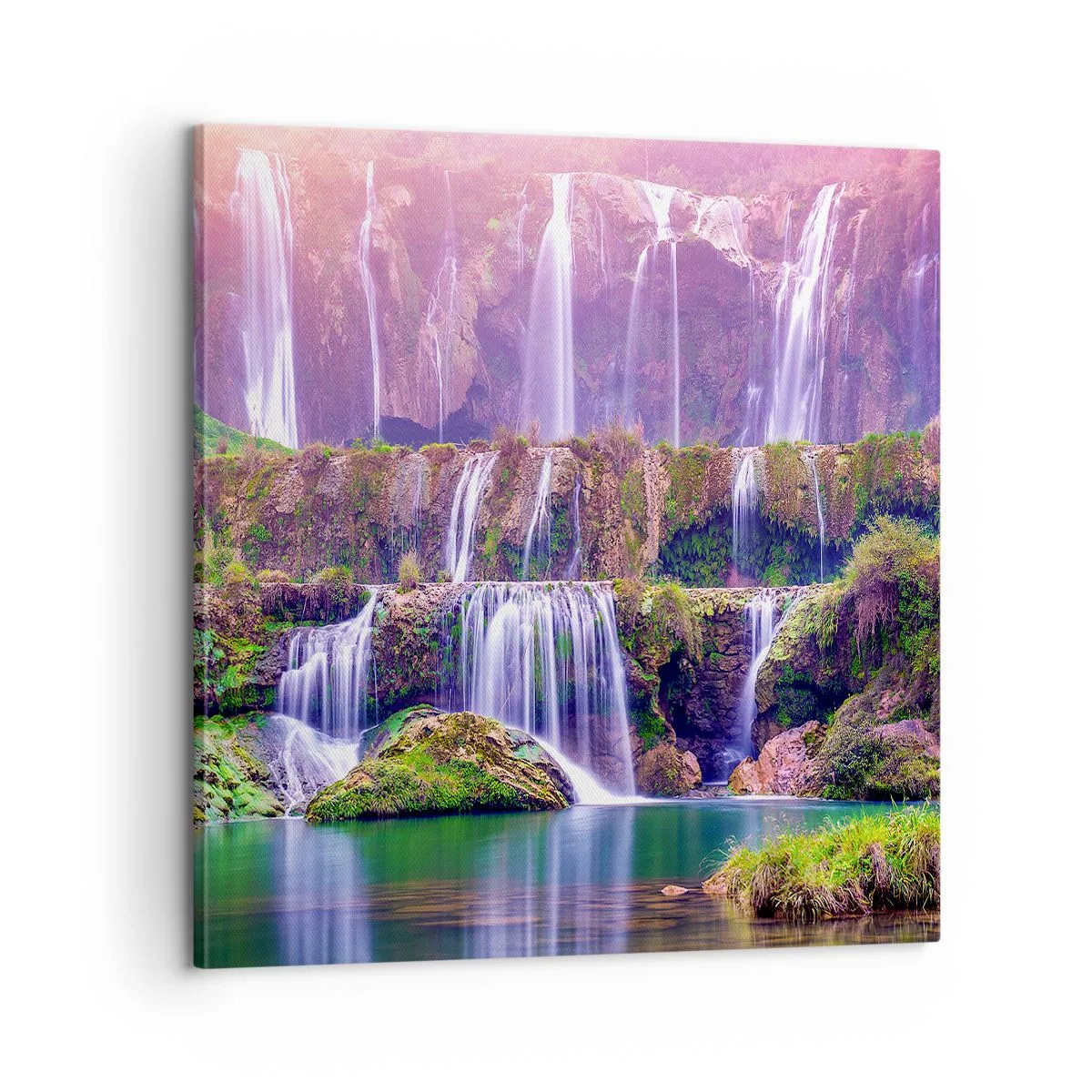 Obraz na płótnie - Schody do nieba - 60x60 cm