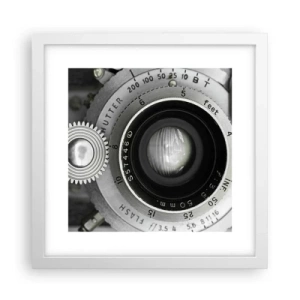 Plakat w białej ramie - Opowieść o Hollywood - 30x30 cm
