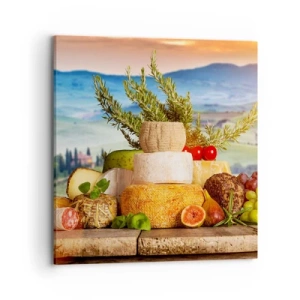 Obraz na płótnie - Włoska radość życia - 70x70 cm