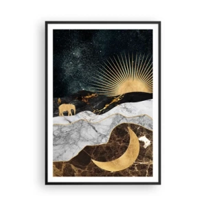 Plakat w czarnej ramie - Odwieczne prawa - 70x100 cm