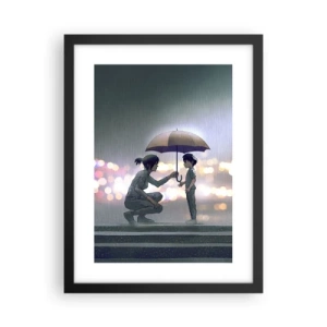 Plakat w czarnej ramie - I już jest wszystko dobrze - 30x40 cm