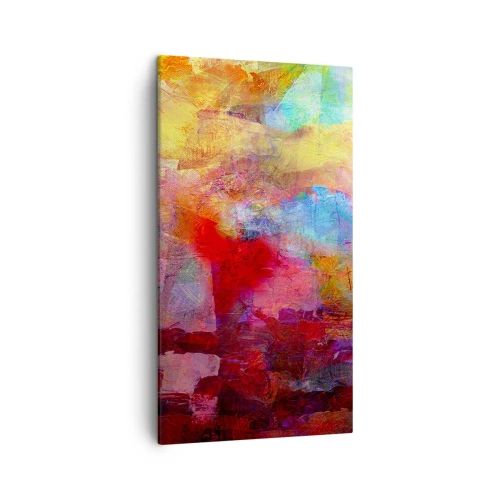 Obraz na płótnie - Zajrzeć do środka tęczy - 45x80 cm
