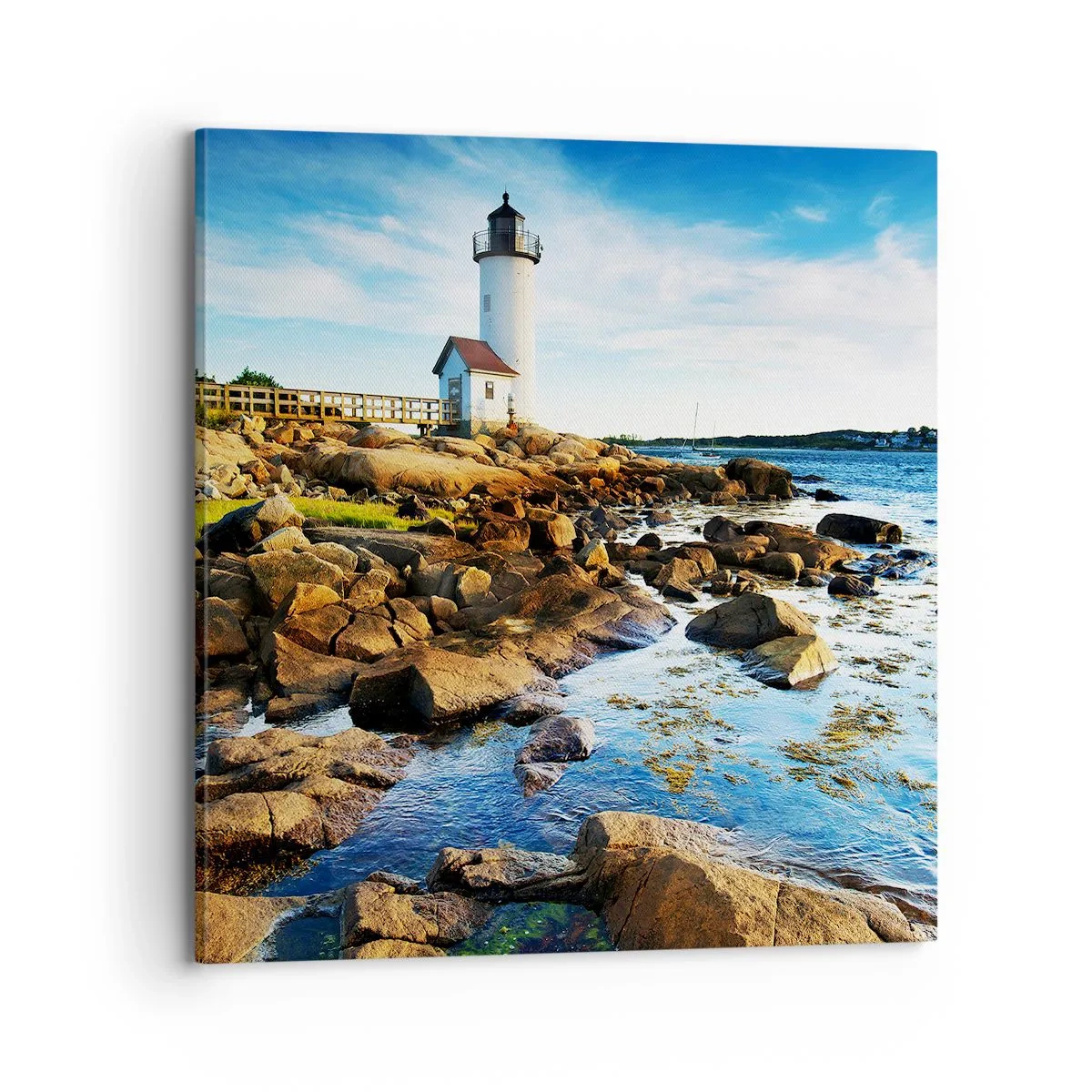 Obraz na płótnie - Wracajcie szczęśliwie, czekam - 70x70 cm