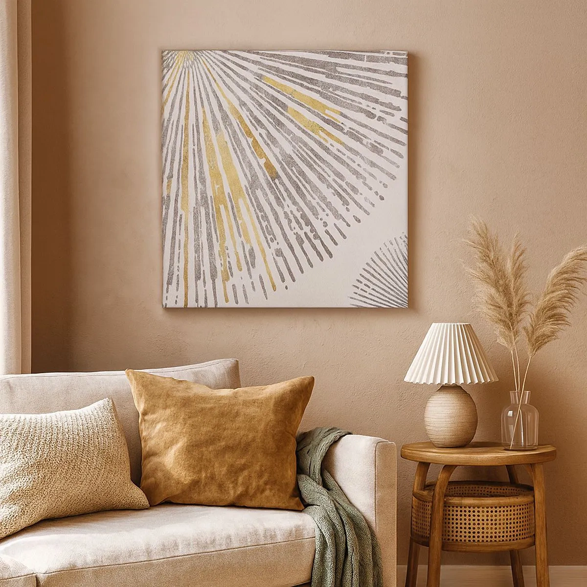 Obraz na płótnie - Uroda promienia - 30x30 cm