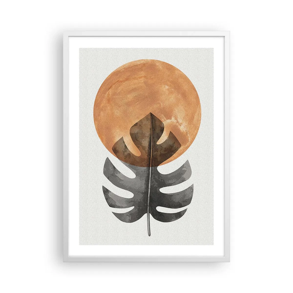Plakat w białej ramie - Zawsze słońce - 50x70 cm