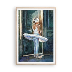 Plakat w ramie jasny dąb - Przed popisem - 70x100 cm