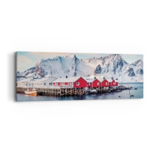 Obraz na płótnie - Północne ustronie - 90x30 cm