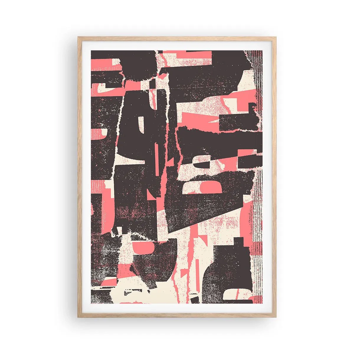 Plakat w ramie jasny dąb - Cały ten zgiełk - 70x100 cm