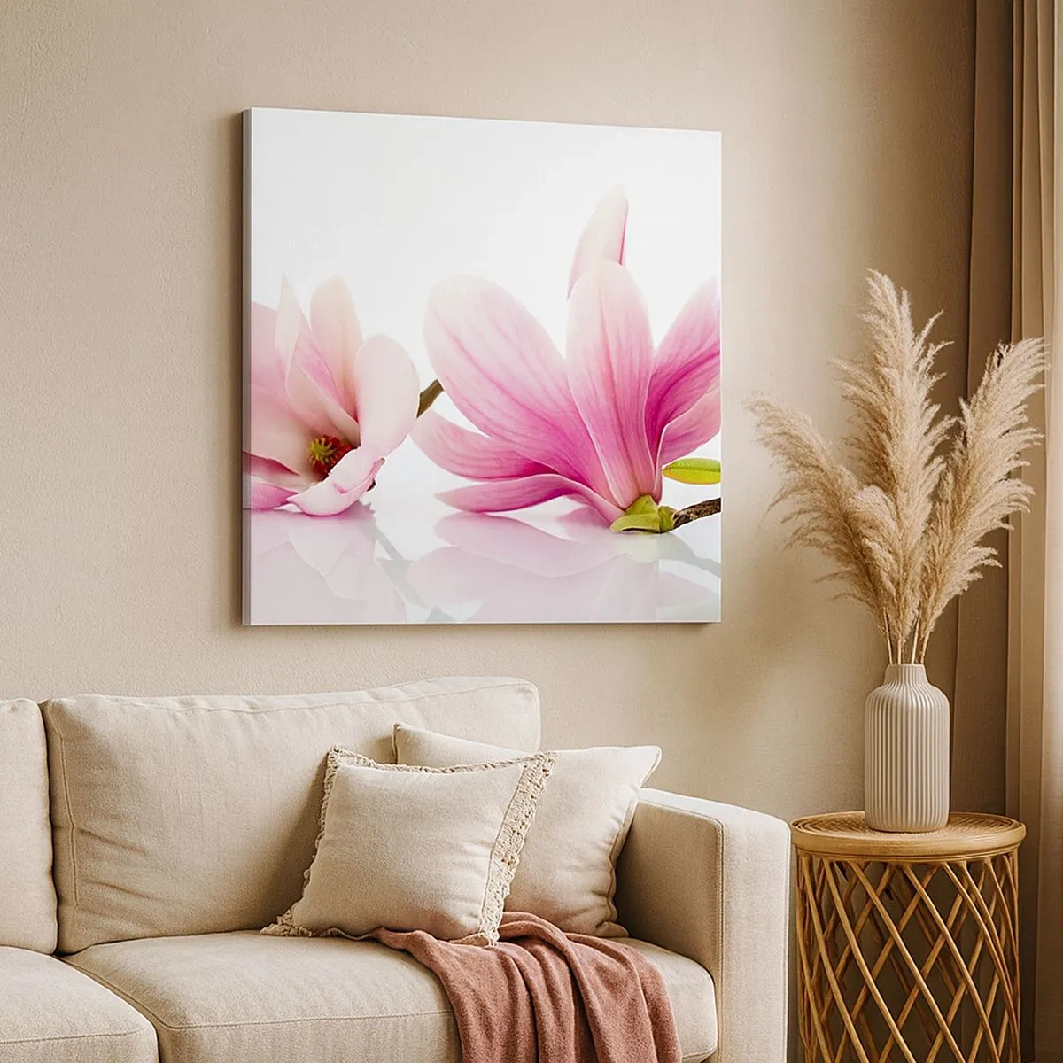 Obraz na płótnie - Delikatne jak powiew wiosny - 30x30 cm