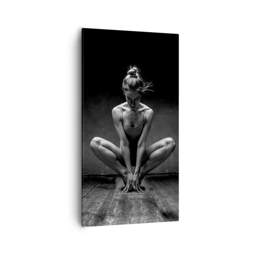 Obraz na płótnie - Skupienie tanecznej energii - 55x100 cm