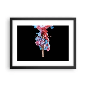 Plakat w czarnej ramie - W pełnym rozkwicie - 40x30 cm