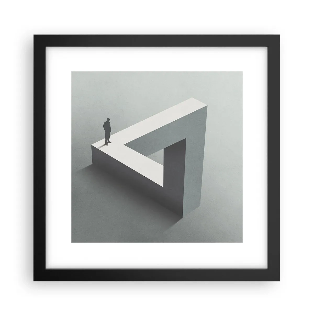 Plakat w czarnej ramie - A jednak możliwe - 30x30 cm