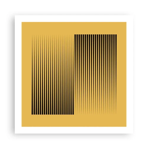 Plakat - Kwadratura przeciwieństw - 60x60 cm