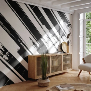 Fototapeta Premium Sand - Kompozycja intensywna i dynamiczna - Wektor, Minimalizm, Nowoczesny - 400x280 cm