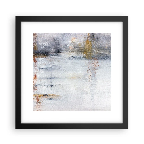 Plakat w czarnej ramie - Za powietrza zasłoną - 30x30 cm