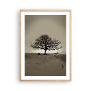 Plakat w ramie jasny dąb - Stąd do wieczności - 50x70 cm