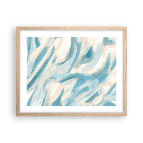 Plakat w ramie jasny dąb - Wiosenne powiewy - 50x40 cm