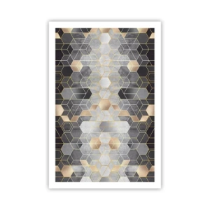 Plakat - Diamentowa kompozycja - 61x91 cm