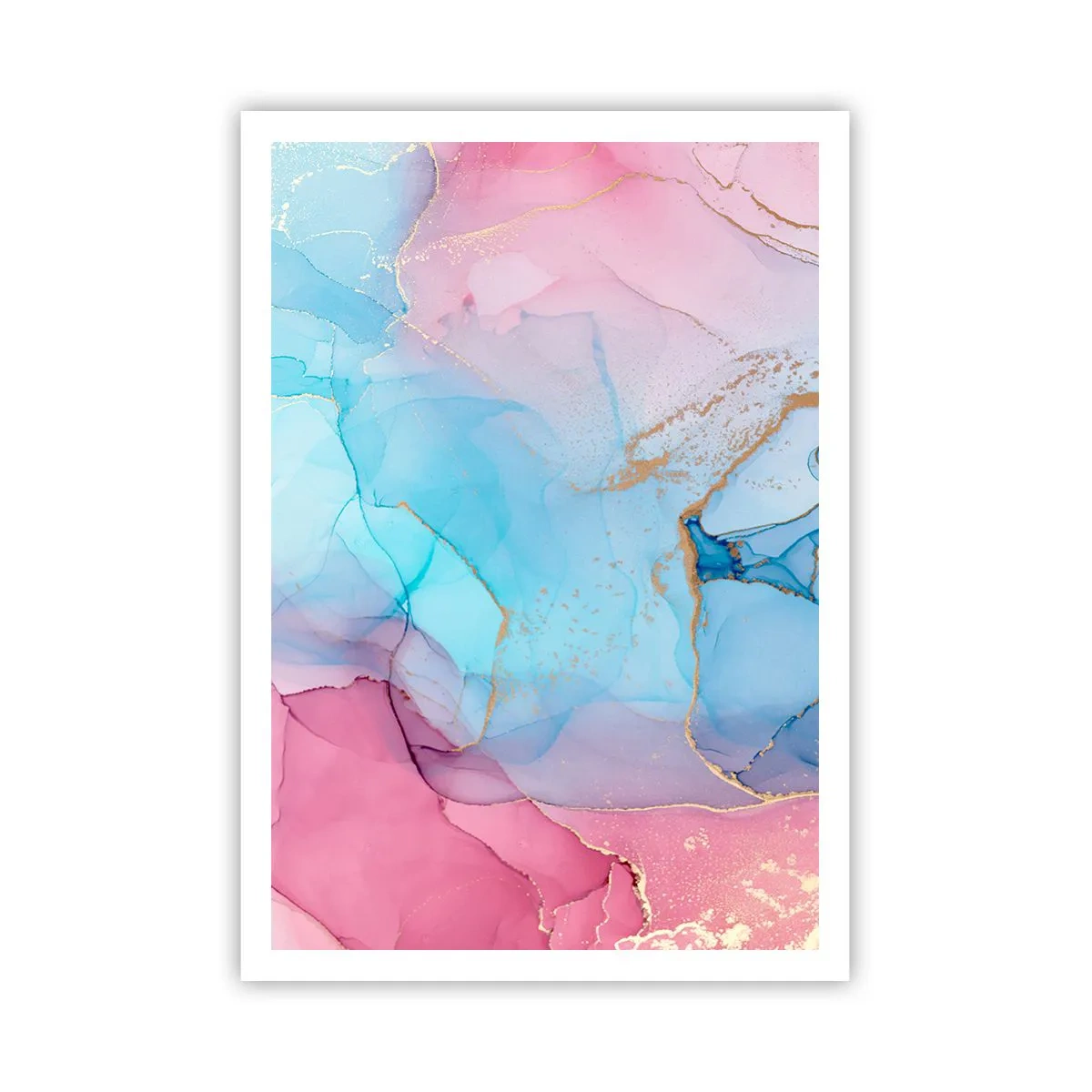 Plakat - Spotkanie i przenikanie - 70x100 cm