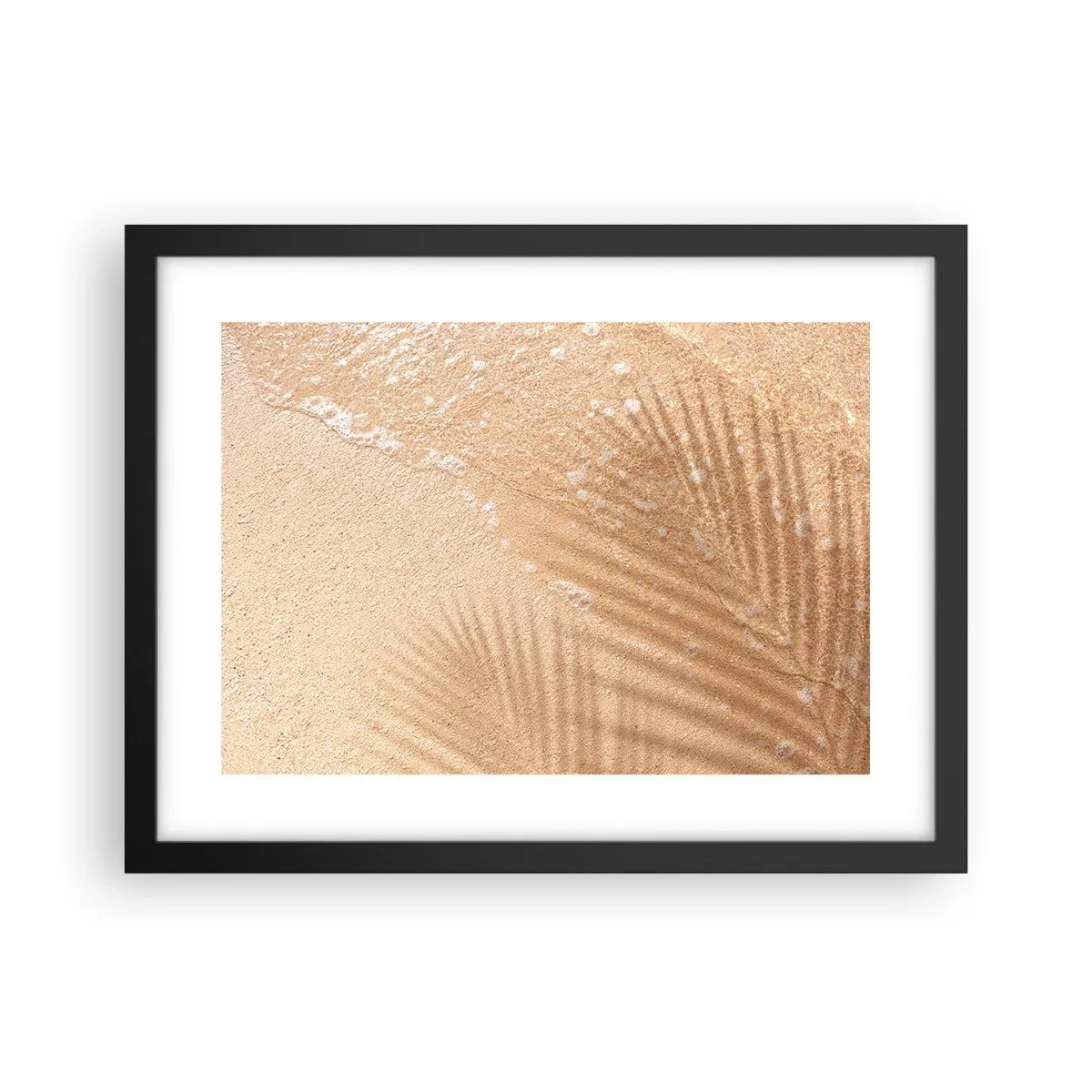 Plakat w czarnej ramie - Cień gorącego lata - 40x30 cm