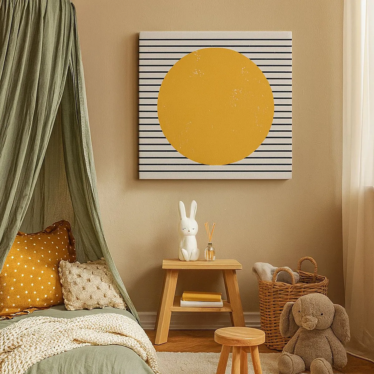 Obraz na płótnie - Siła prostoty - 30x30 cm