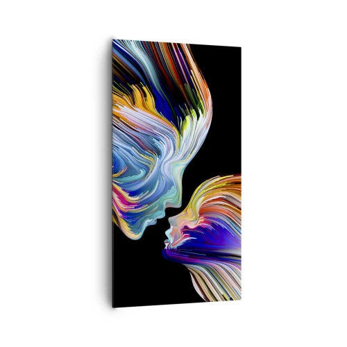 Obraz na płótnie - Fuzja energii i światła - 65x120 cm