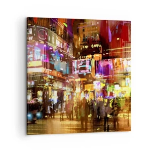 Obraz na płótnie - W morzu światła - 50x50 cm