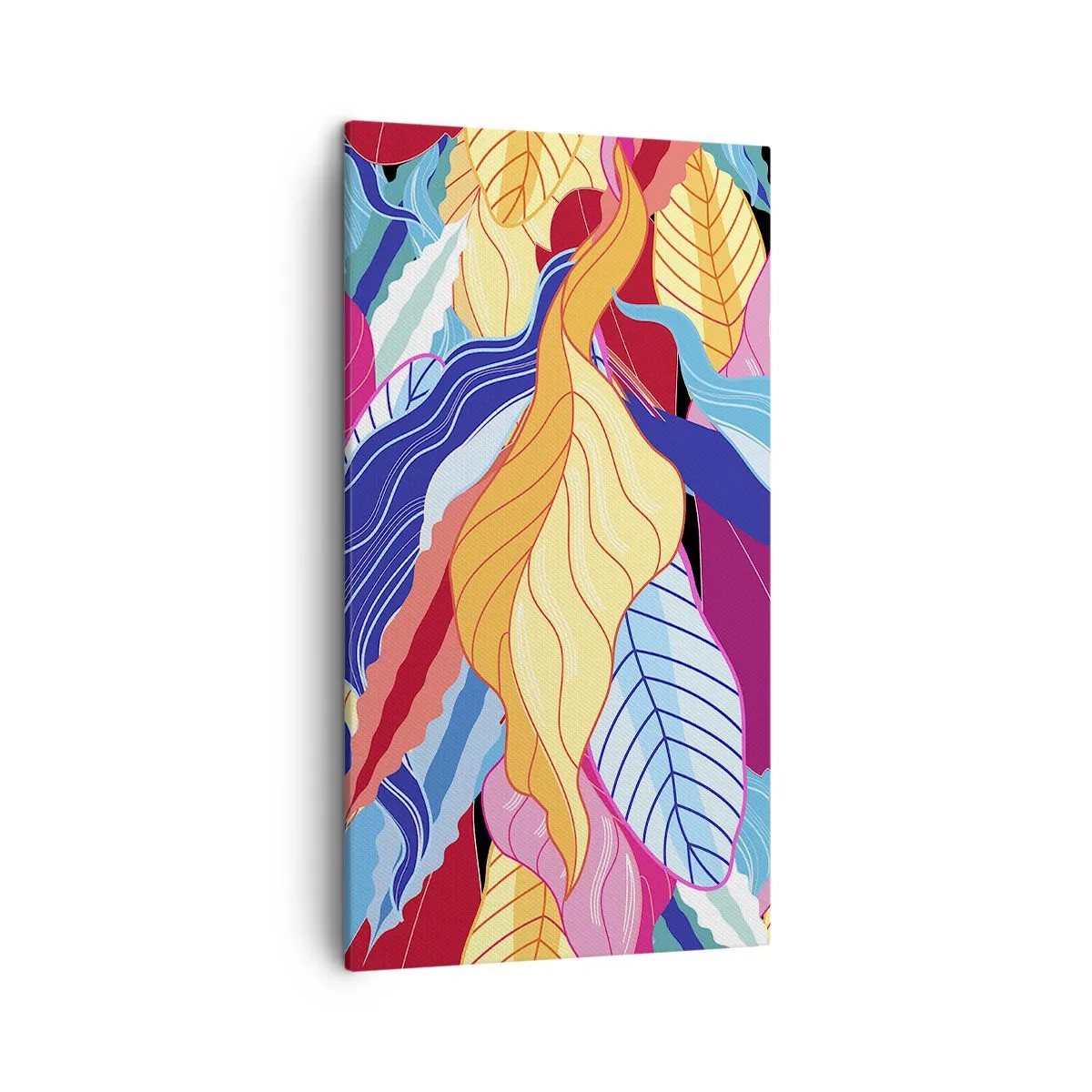 Obraz na płótnie - Kolorowy bałagan - 45x80 cm