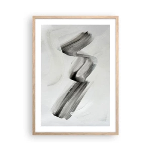 Plakat w ramie jasny dąb - Od niechcenia dla zabawy - 50x70 cm