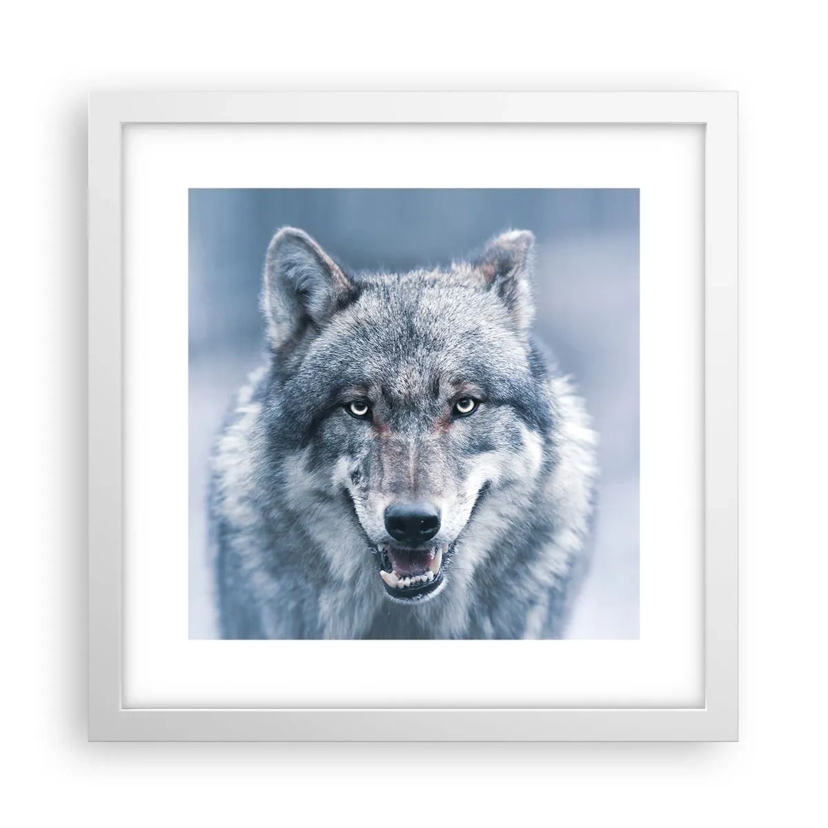 Plakat w białej ramie - Podejmiesz wyzwanie? - 30x30 cm