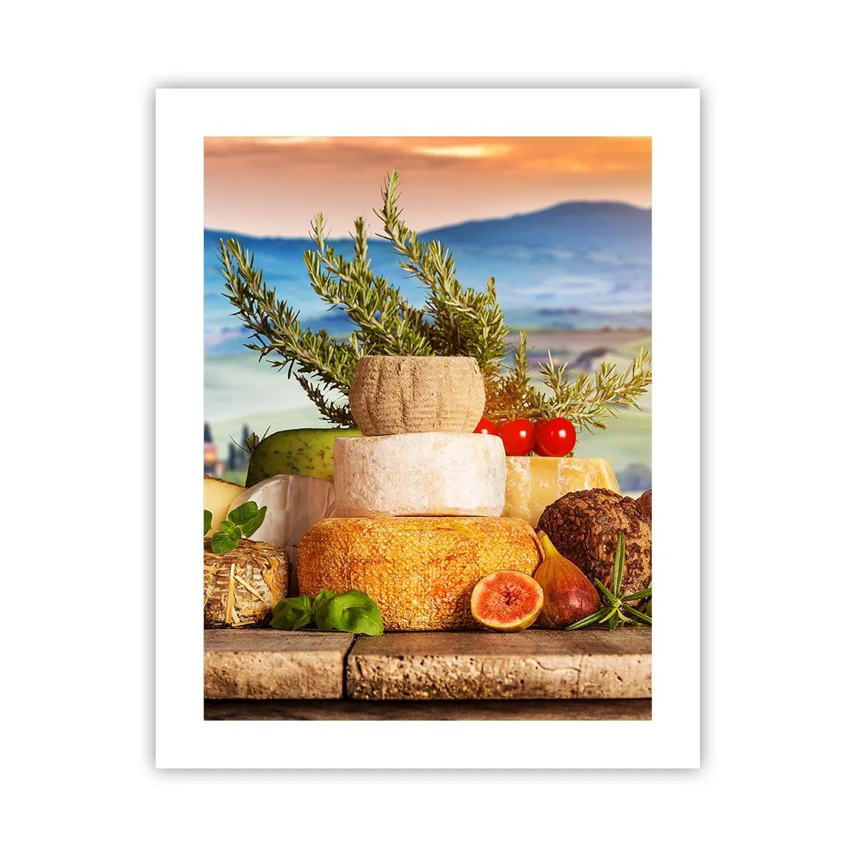 Plakat - Włoska radość życia - 40x50 cm