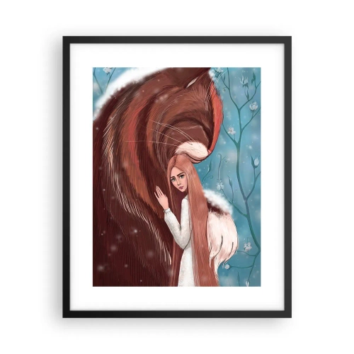 Plakat w czarnej ramie - Witaj w baśni - 40x50 cm