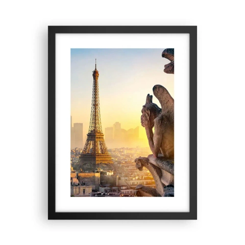 Plakat w czarnej ramie - Wiele się zmieniło… - 30x40 cm