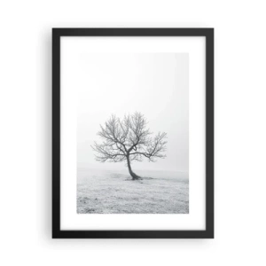 Plakat w czarnej ramie - Przeciw nicości - 30x40 cm