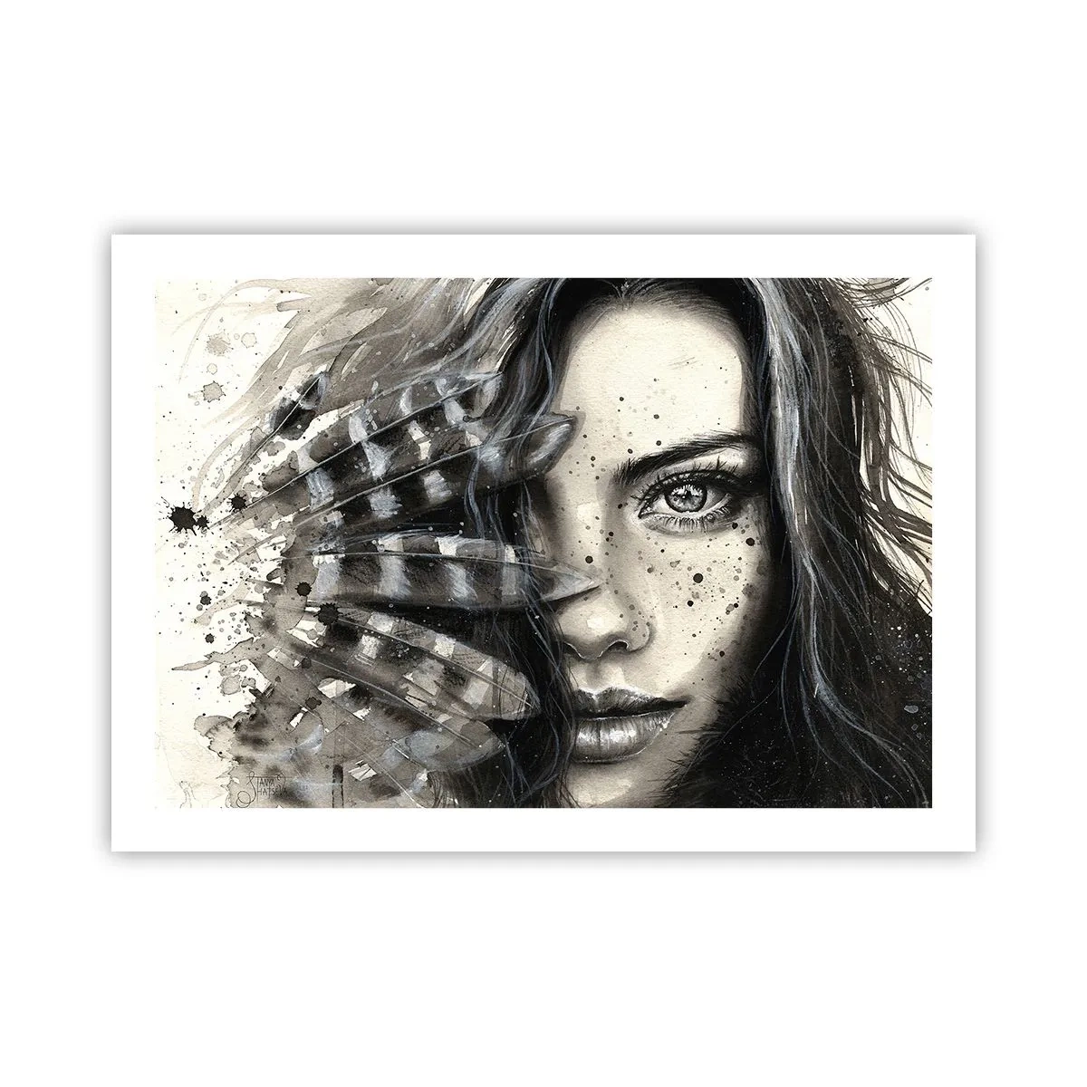 Plakat - Dzika piękność - 70x50 cm