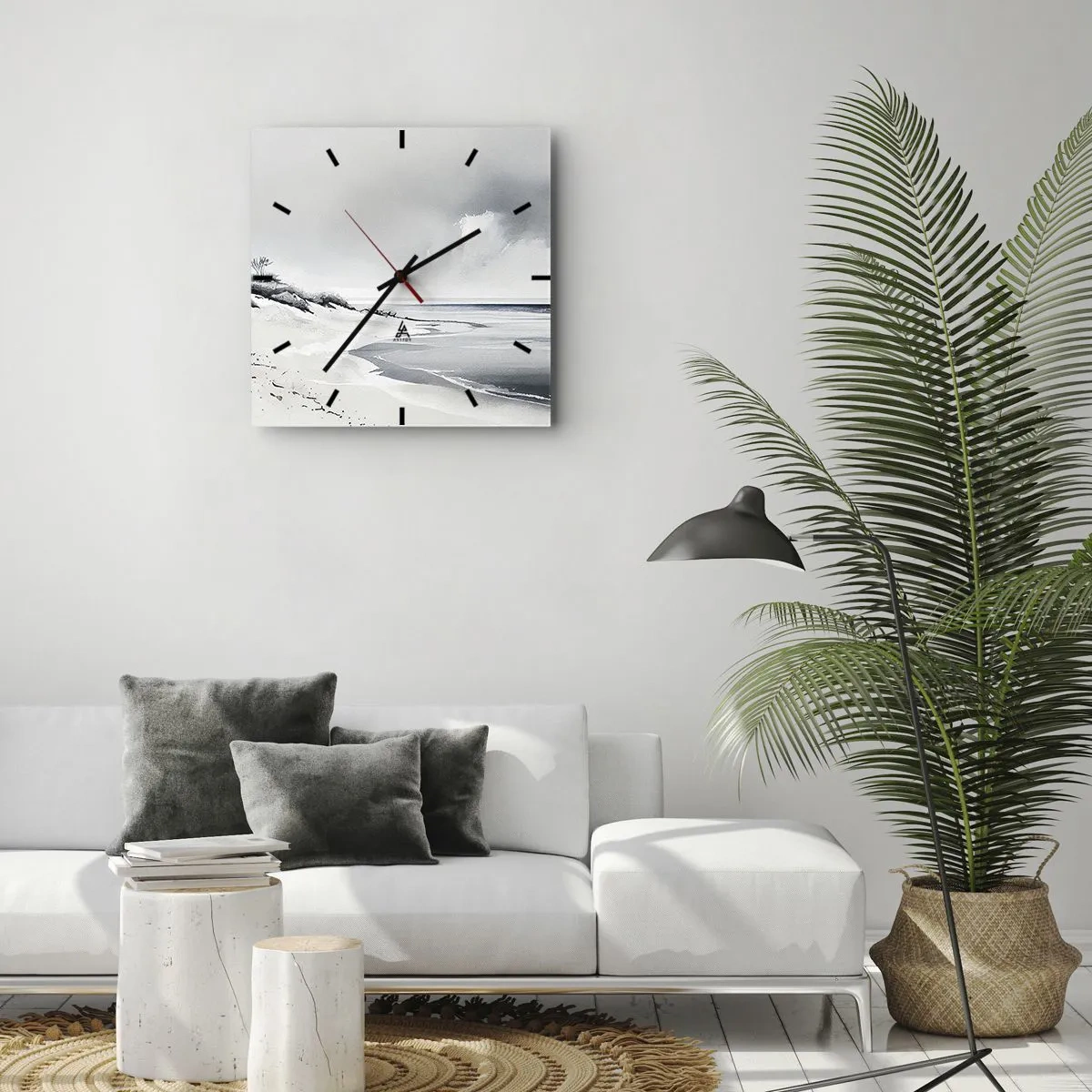 Zegar ścienny - Od zawsze razem - 40x40 cm