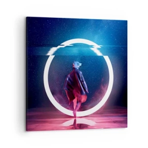 Obraz na płótnie - Między światami - 50x50 cm