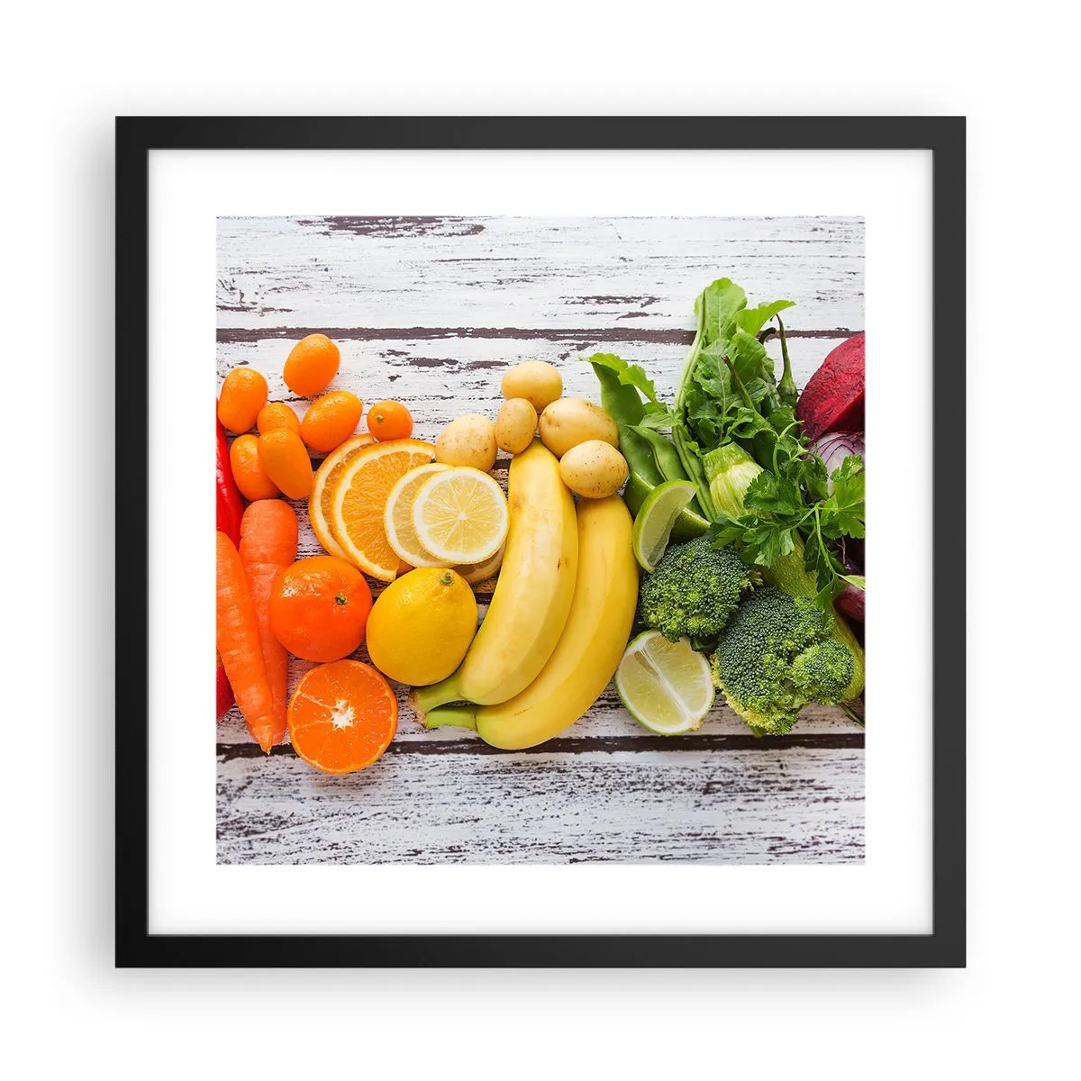 Plakat w czarnej ramie - To nie wystarczy? - 40x40 cm