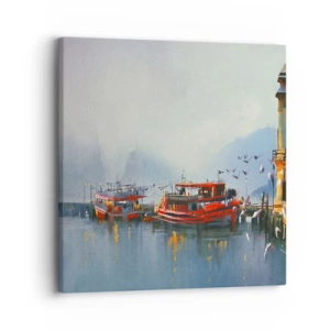 Obraz na płótnie - Na końcu świata - 30x30 cm