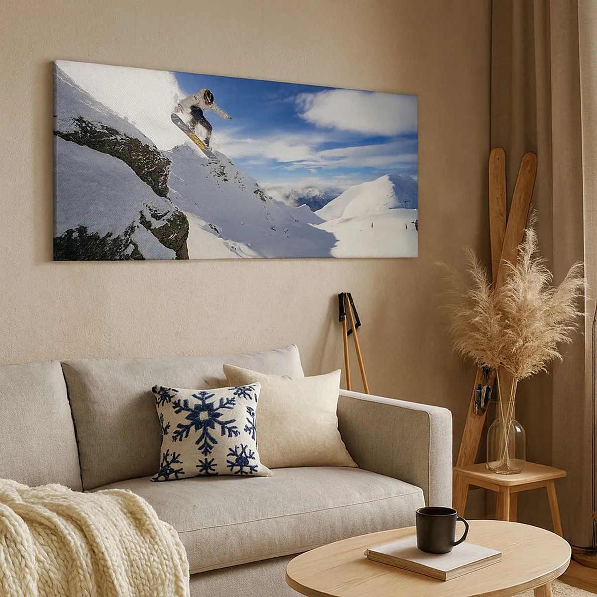 Obraz na płótnie - Wolność bez granic - 100x40 cm